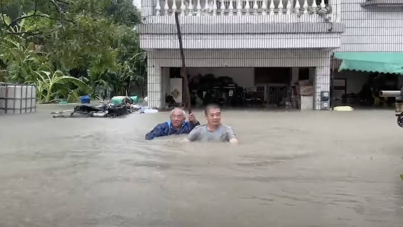 不只是高雄！台南也成「水世界」 各地淹水災情傳出