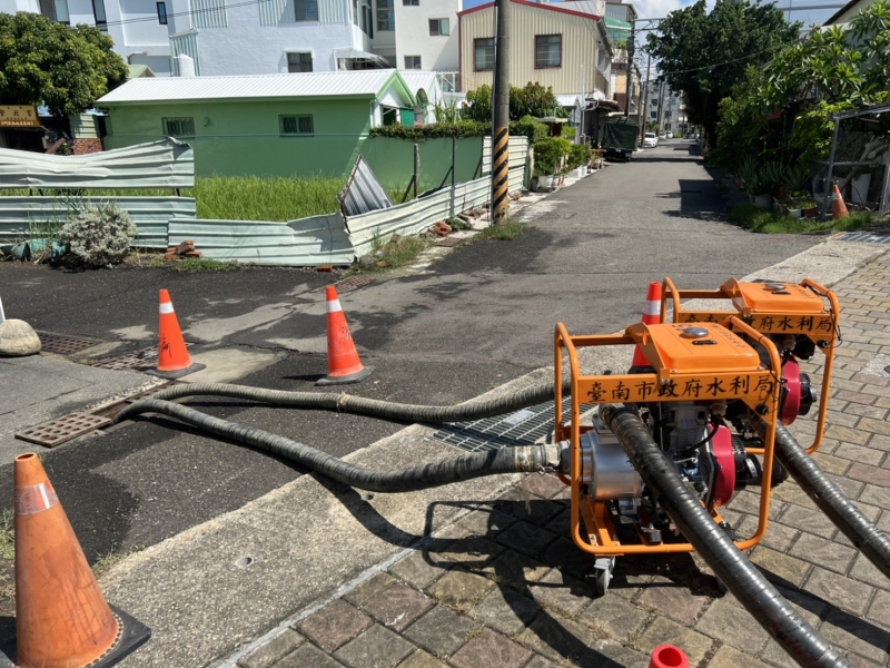 預防大潮影響住戶 水利局同平路超前因應