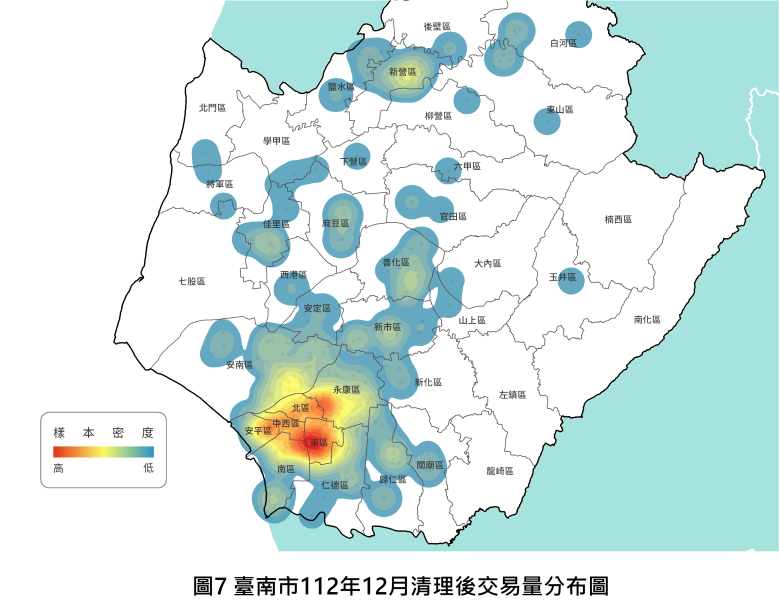 臺南市住宅價格指數112年12月住宅價格指數微幅上升0.39%