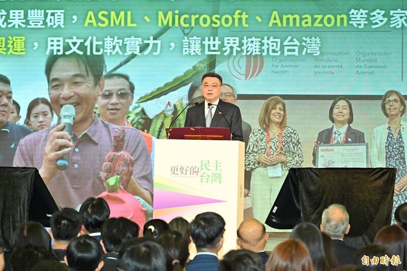 卓榮泰：在野控制的國會不健康、民主台灣用自己的方式贏回來