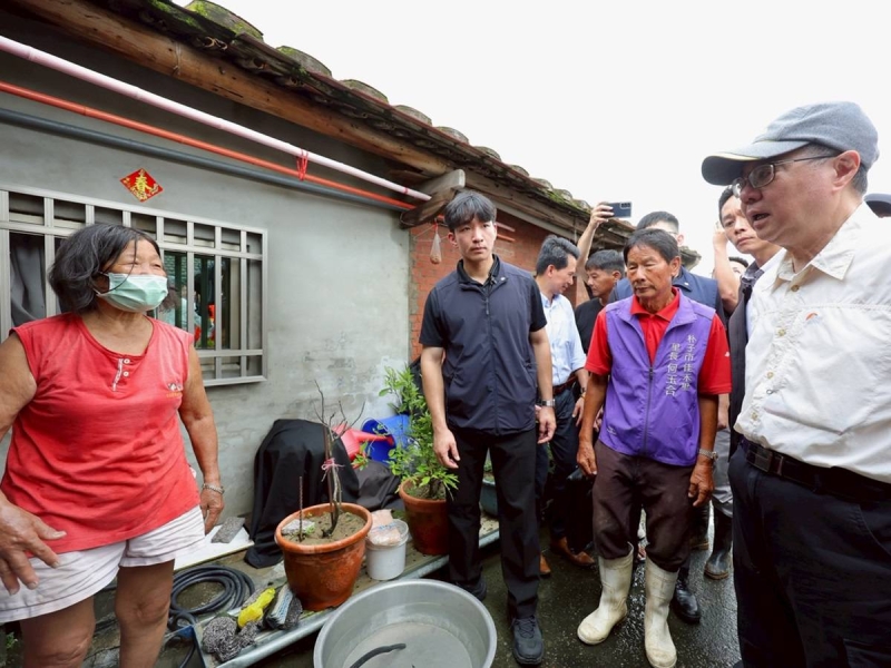 卓榮泰勘災！成立雲嘉南前進指揮所　編列6年千億治水預算