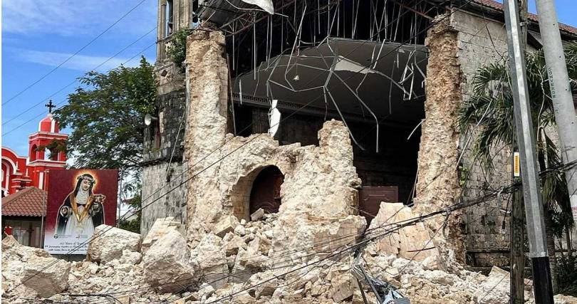 400年沒動斷層突爆發!宿霧6.9強震釀69死 強震震央竟是「沉默斷層」餘震恐持續數週