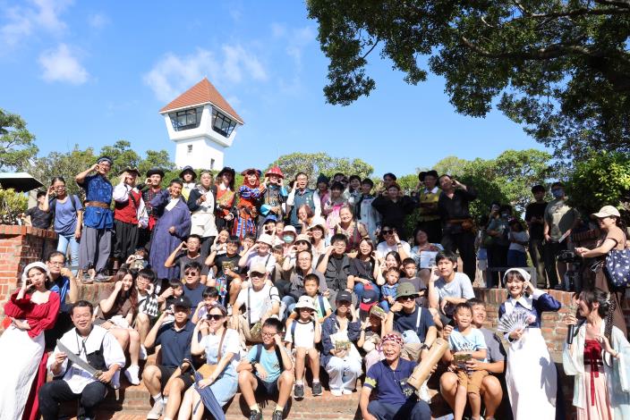 台南歷史沉浸式熱蘭遮市集 四大族群齊聚安平古堡慶中秋