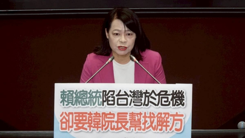 政院再批財劃法「修惡」　許宇甄：賴政府才是「泰子集團」