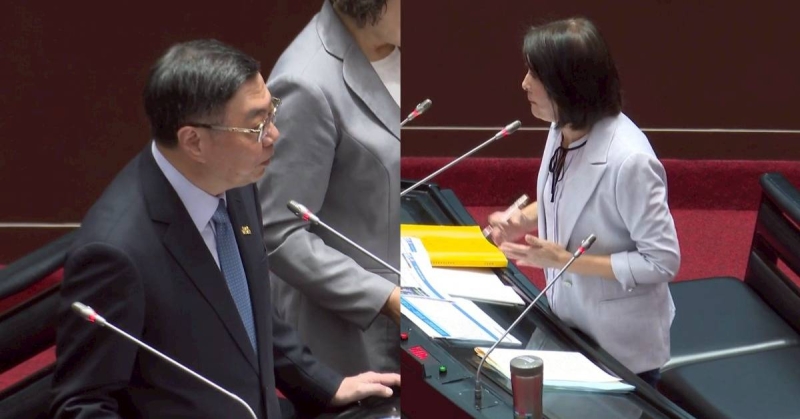 王鴻薇批部會「造謠刪預算」？ 卓揆歉：凍結「誤說」刪除