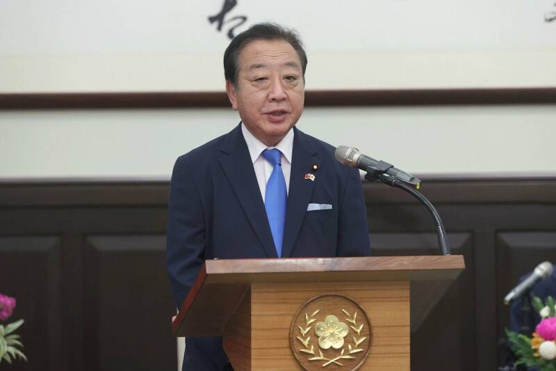 前日相野田佳彥：賴總統希望台海和平 日本願從旁協助