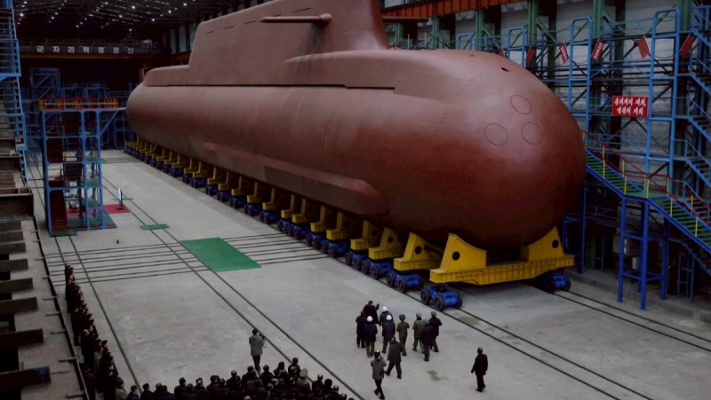 金正恩視察飛彈試射與核潛艦工程　批南韓核潛艦計畫加劇區域不穩定