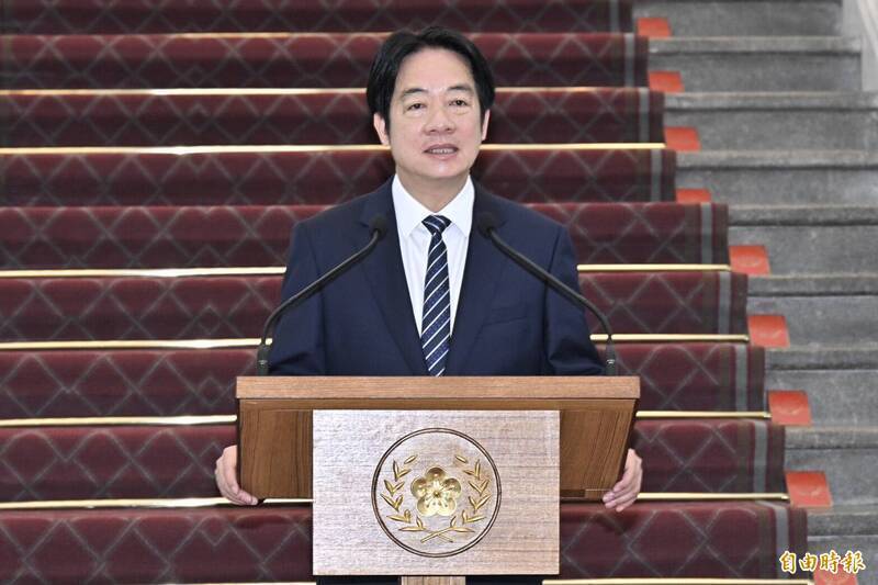 賴總統擬向在野「國安簡報」 民眾黨批：拖一年才拋出