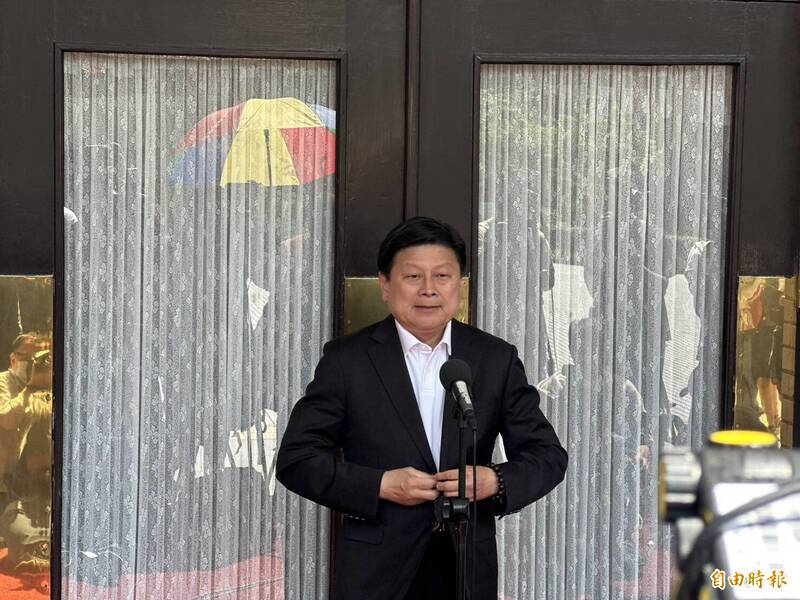 被列貪污被告 傅崐萁籲賴總統停止弱智手段潑糞