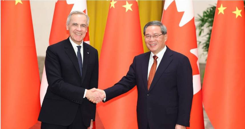 中加關係破冰！加拿大總理卡尼訪中4天　欲降低對美市場依賴